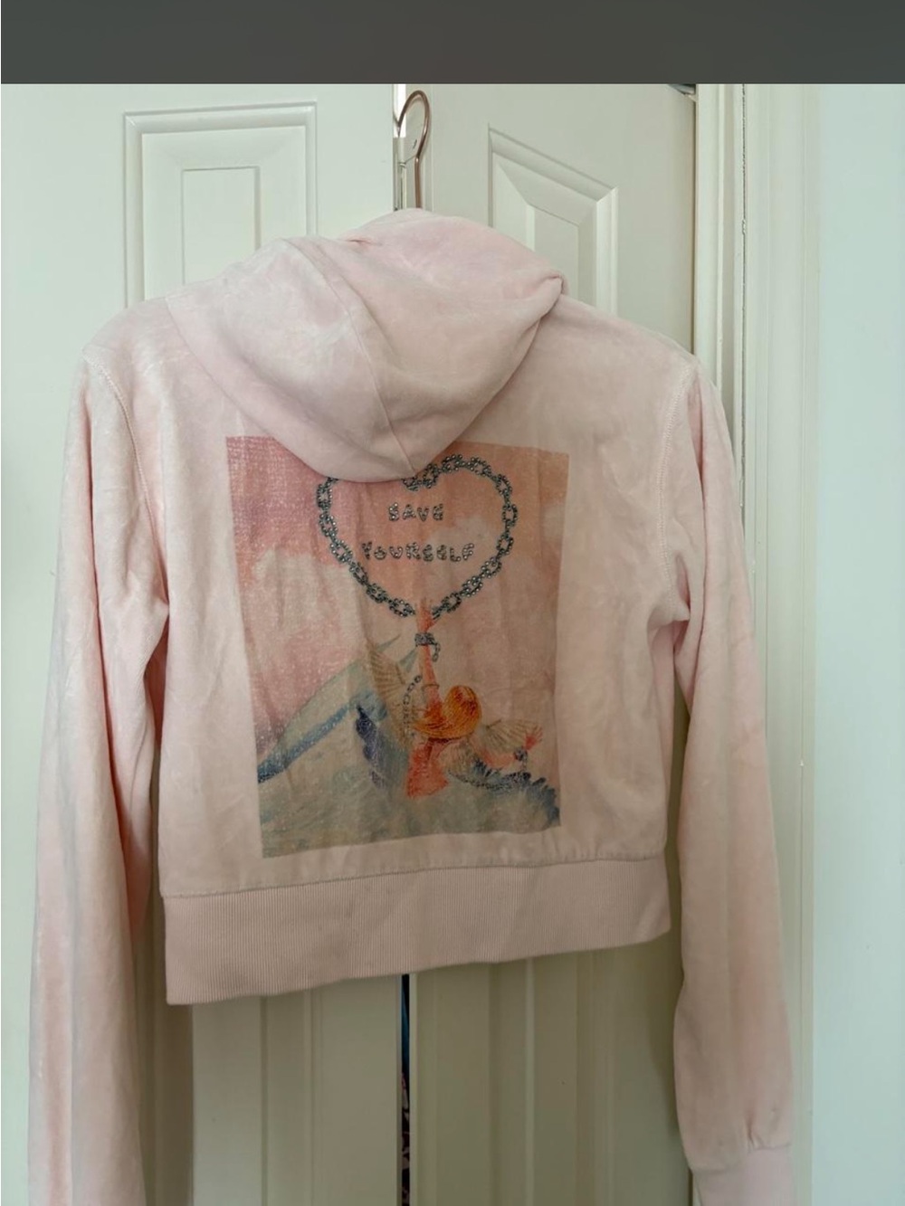 Boys Lie Pink Zip up Sweater